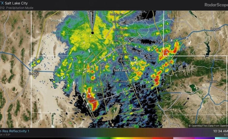 Alerta severa de tormenta en Salt Lake y condados vecinos