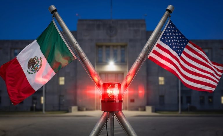 EEUU advierte: peligro cerca de edificios de gobierno en Mexicali
