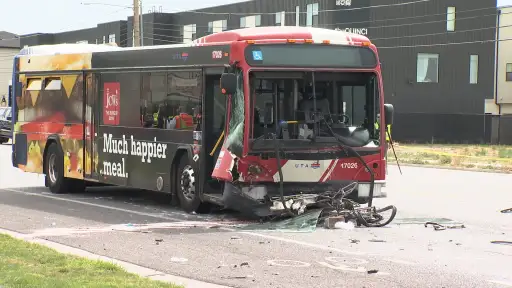 Fatal accidente entre bus y vehículo sacude Salt Lake City