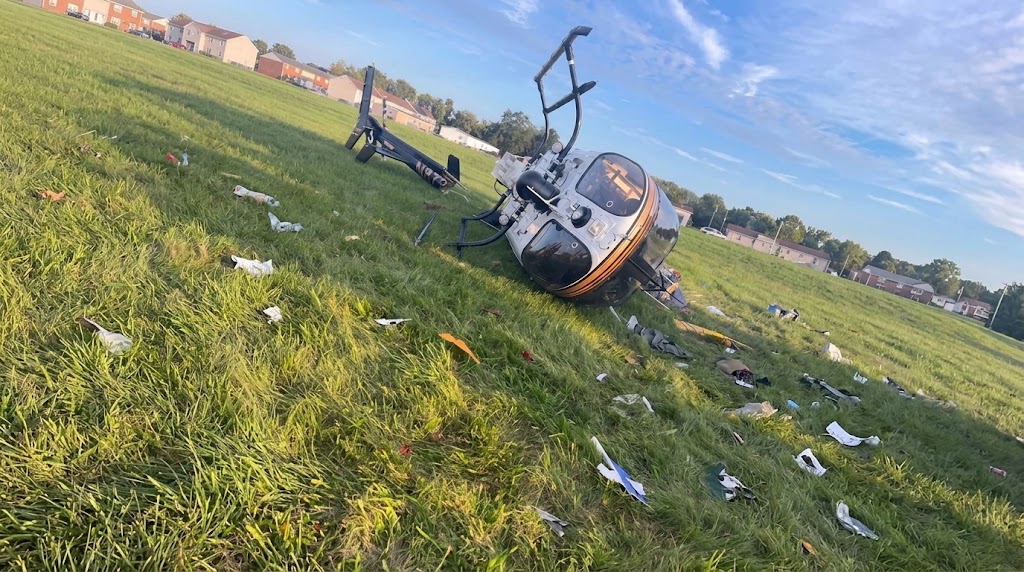 Impactante colisión aérea en Pensilvania deja al menos dos heridos