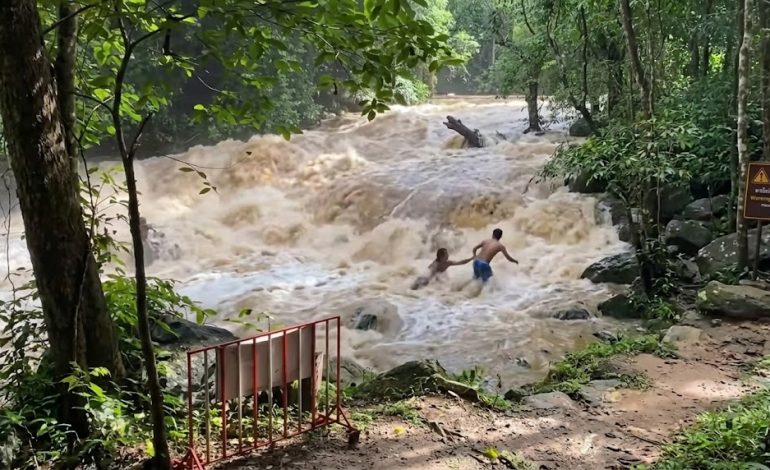 Selfies en zona prohibida casi cuesta la vida a turistas en Tailandia