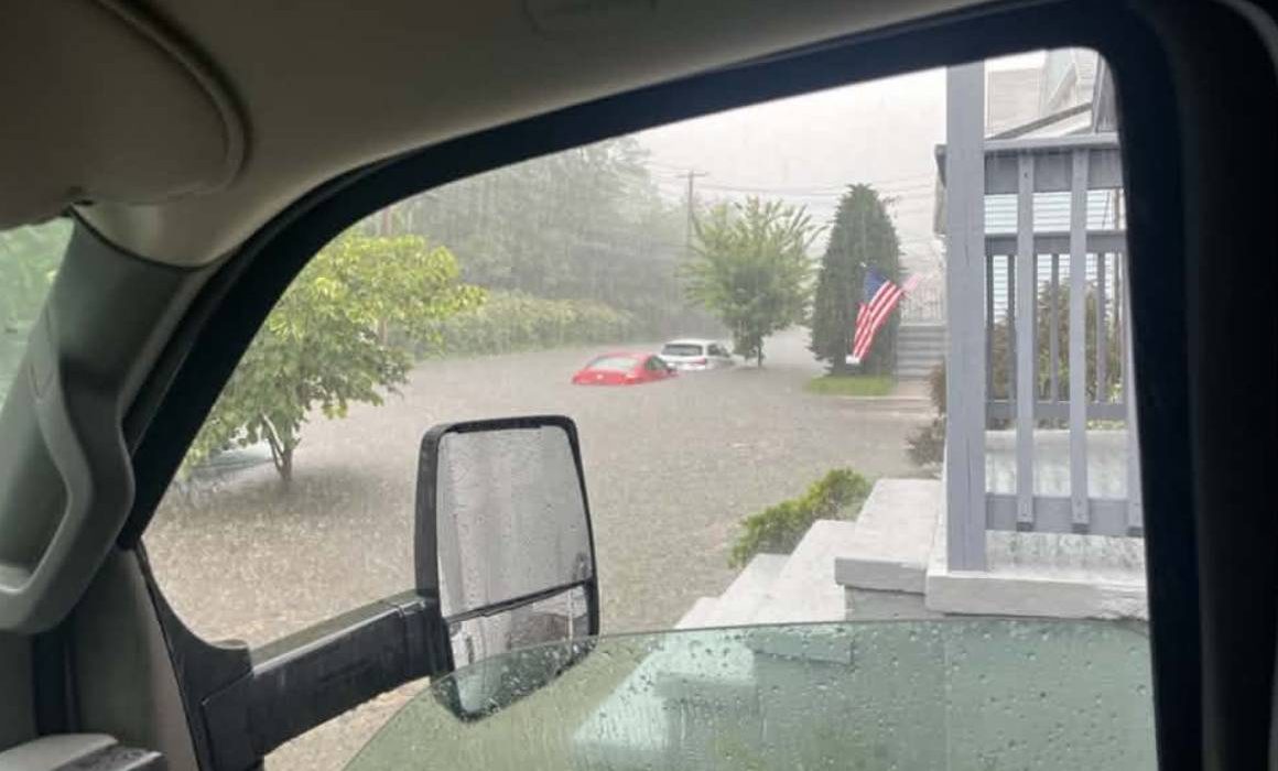 Inundaciones sorprenden a Connecticut