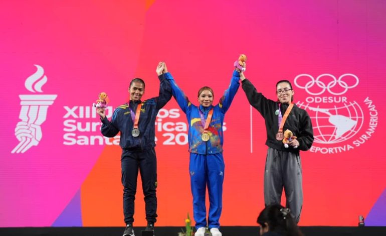 ¡Tres oros! Venezuela brilla en los Juegos Suramericanos