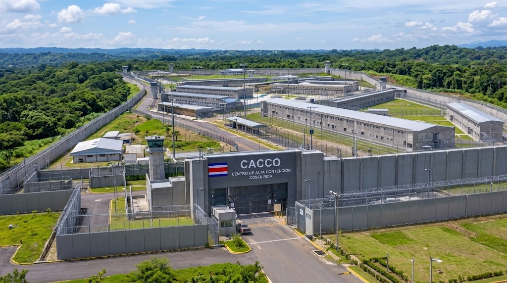 Costa Rica inaugura su megacárcel al estilo Bukele