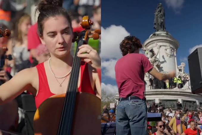 La música resiste en medio del caos en París