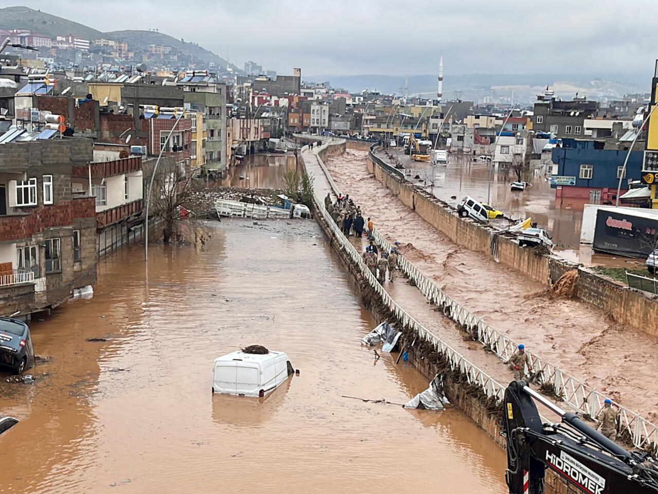 Lluvias torrenciales inundan Estambul