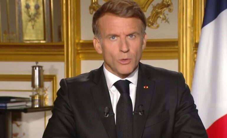 Macron no descarta prohibir reuniones por las protestas