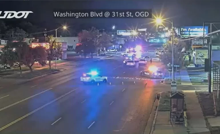 Motociclista grave tras accidente en Ogden