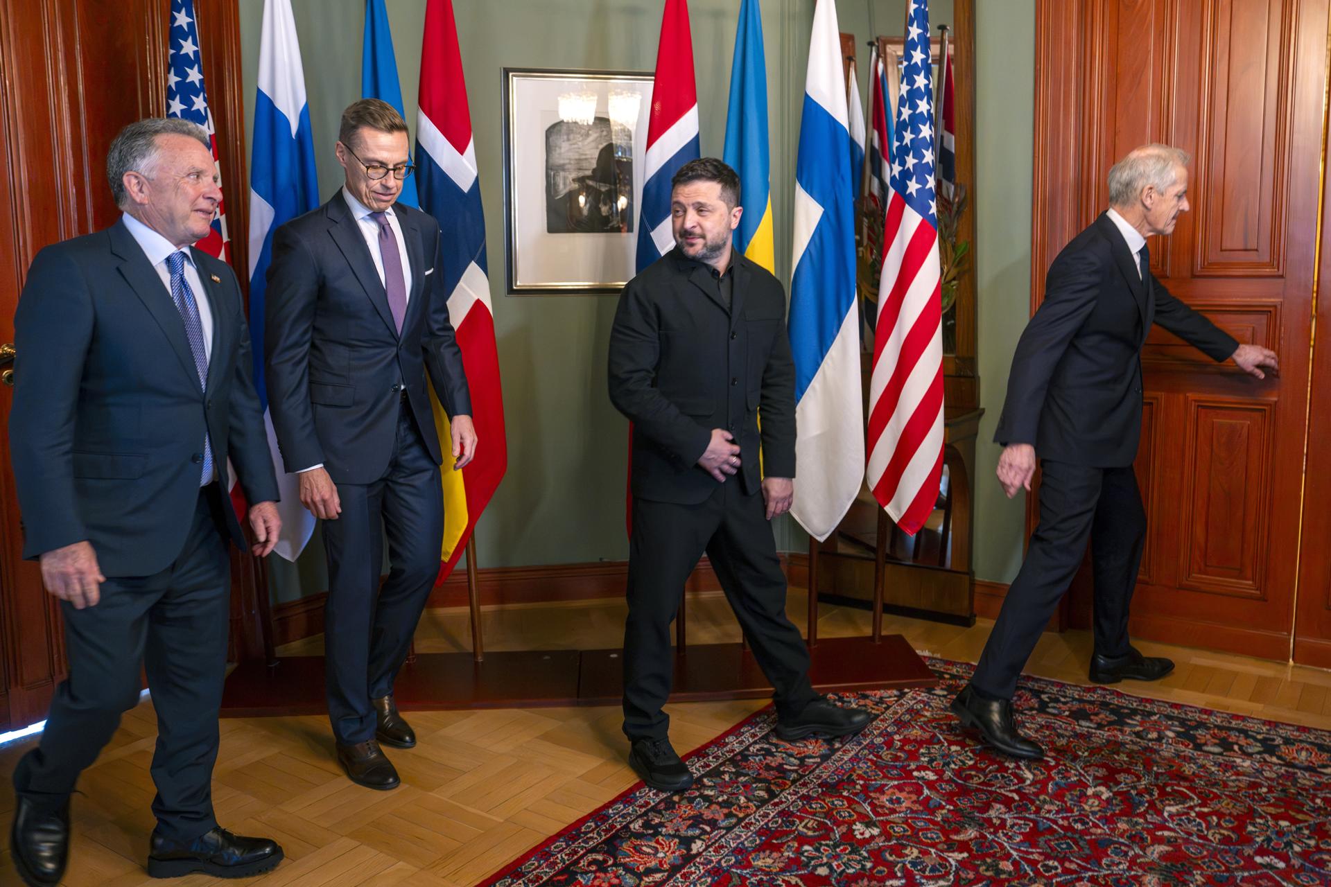 Zelenski y Witkoff, reunidos en Oslo